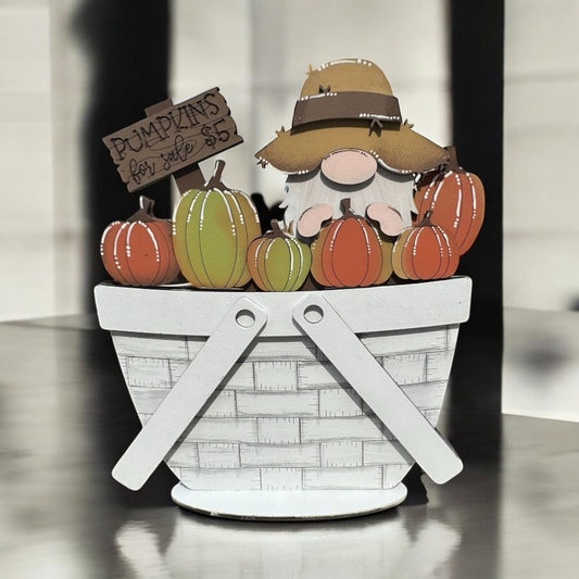 Thanks giving gnome DIY interchangeable basket